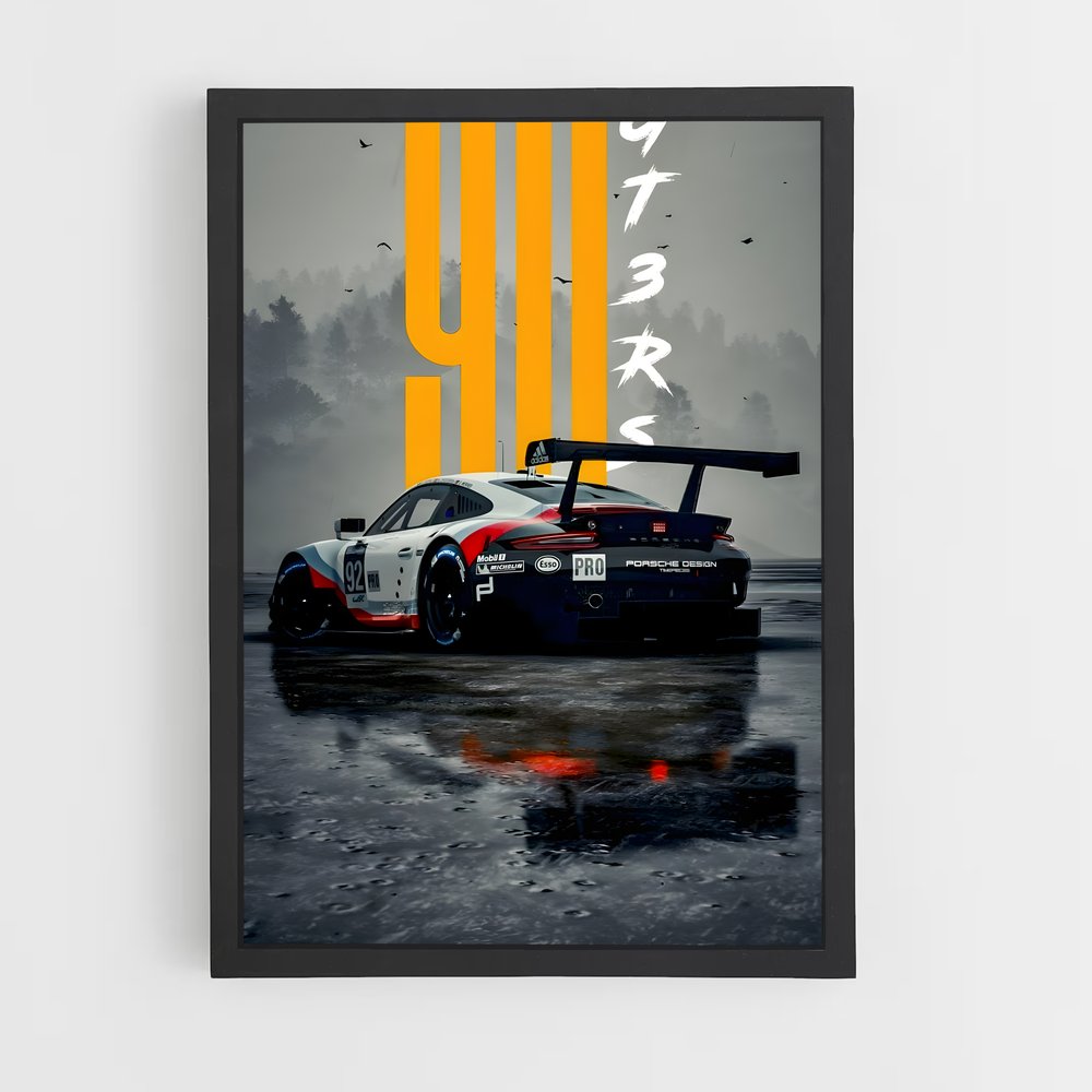 Poster r magnifique – affiche Porsche (vue 2)